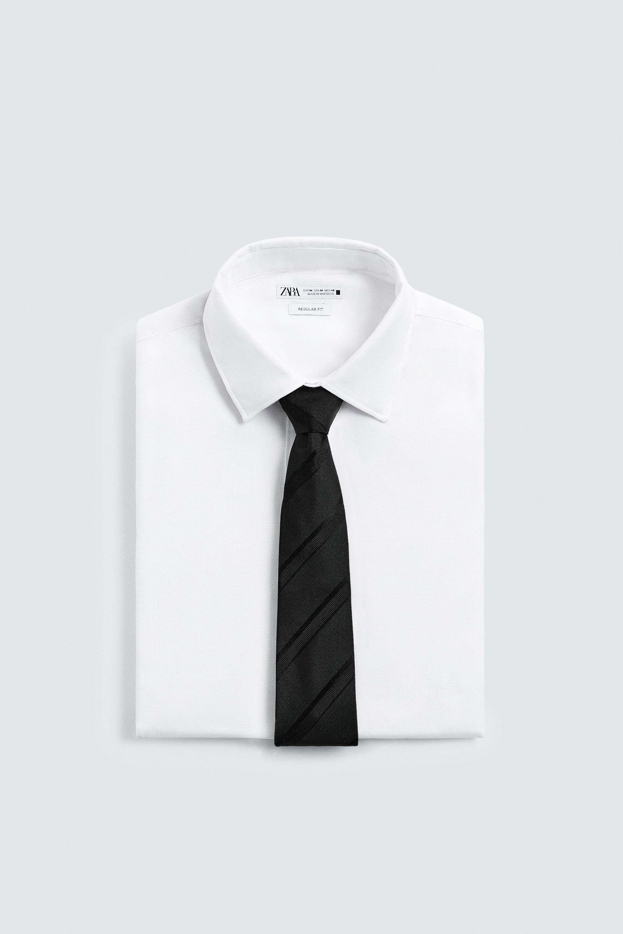 100% SILK STRIPED TIE